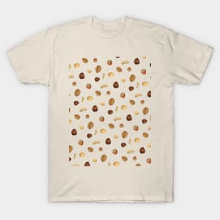 Crazy Nuts Pattern T-Shirt